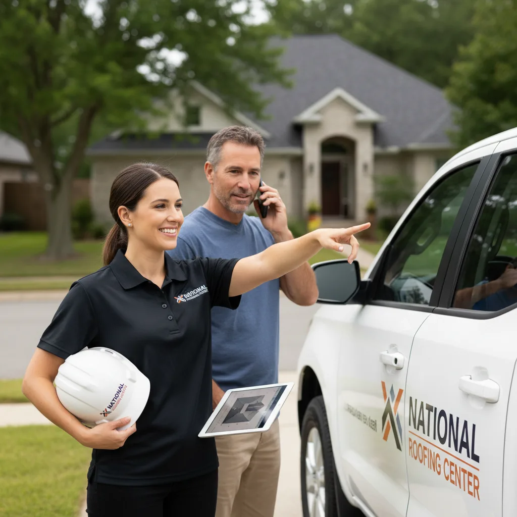 National Roofing Center customer support in Stow